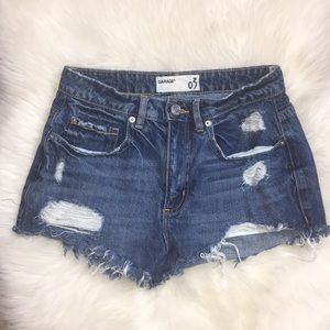 Garage cutoff shorts